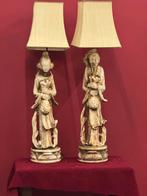 Vintage lampadairs in Albast, Antiek en Kunst, Ophalen