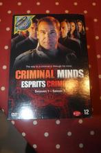 Criminal minds  seizoen 1-2-4-5, Comme neuf, À partir de 12 ans, Thriller, Coffret