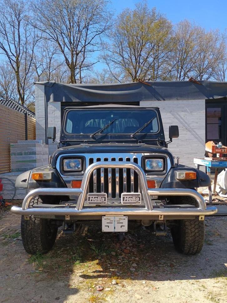 Wrangler 4.0L, Auto's, Jeep, Particulier, Wrangler, 4x4, Mistlampen, Radio, Trekhaak, Benzine, SUV of Terreinwagen, 2 deurs, Handgeschakeld