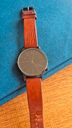 Komono Horloge - The Winston Regal Cognac, Handtassen en Accessoires, Horloges | Heren, Ophalen, Zo goed als nieuw