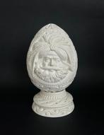 oud gesculpteerd ei deco mineraal meerschuim sepioliet, Enlèvement ou Envoi