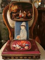 Antieke blikken doosjes, Antiek en Kunst, Curiosa en Brocante, Ophalen of Verzenden