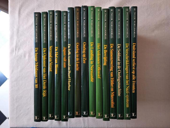 Lekturama: De tweede wereldoorlog 15 delen., Boeken, Oorlog en Militair, Zo goed als nieuw, Tweede Wereldoorlog, Ophalen of Verzenden