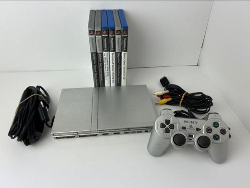 PS2 Slim bundel, Consoles de jeu & Jeux vidéo, Jeux | Sony PlayStation 2, Utilisé, Aventure et Action, 1 joueur, À partir de 7 ans