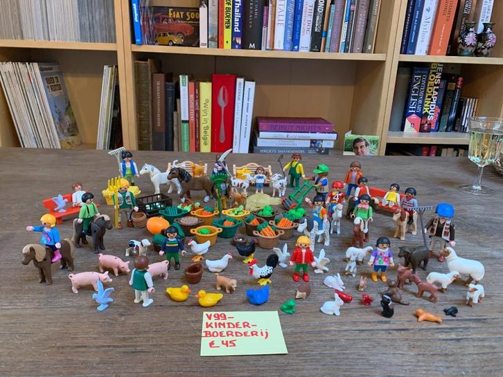 PLAYMOBIL V99: GROTE KINDERBOERDERIJ, Kinderen en Baby's, Speelgoed | Playmobil, Zo goed als nieuw, Los Playmobil, Ophalen of Verzenden
