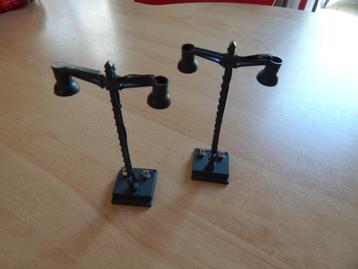 Lot 2x Stationslantaarns, merk onbekend  beschikbaar voor biedingen