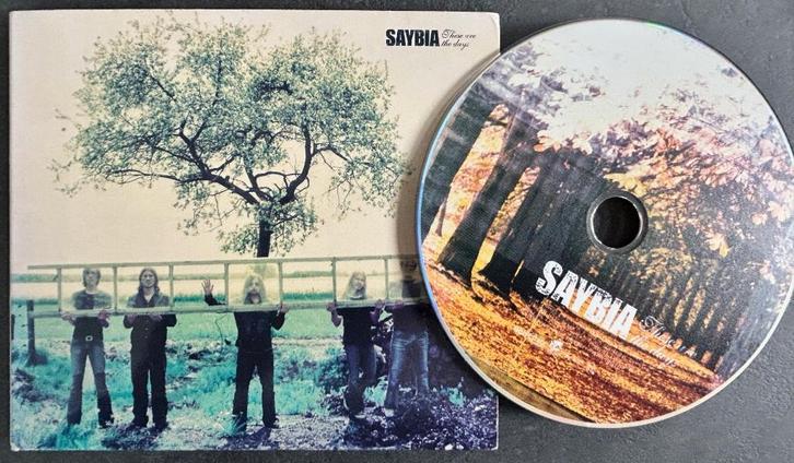SAYBIA - These are the days ( CD;' Deluxe digipack w/poster+, Cd's en Dvd's, Cd's | Rock, Zo goed als nieuw, Poprock, Verzenden