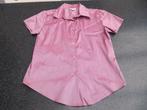 nieuw bloesje blouse roze blinkend korte mouw, 36, Kleding | Dames, Nieuw, Ophalen of Verzenden, Roze, Maat 36 (S)