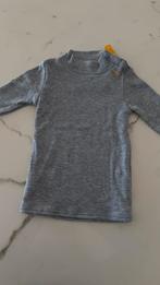 Thermoshirt voor peuters warm grijs, Enlèvement ou Envoi, Comme neuf, Garçon ou Fille, Chemisette ou Manches longues