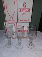 12 oude kristallen glazen Jazz Bilzen 1995, Verzamelen, Glas en Drinkglazen, Ophalen of Verzenden, Nieuw, Bierglas