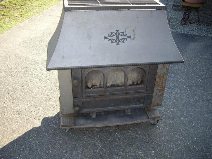 Te Koop ; Hout / kolen kachel, Huis en Inrichting, Kachels, Gebruikt, Hout, Ophalen
