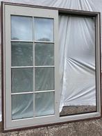 Hefschuifraam: massief hout (afrormosia), Doe-het-zelf en Bouw, Ophalen, Gebruikt, 150 tot 225 cm, Hout