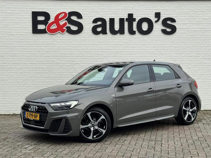 Audi A1 Sportback 25 TFSI Automaat 3 x S-Line Full LED Leer, Auto's, Audi, Bedrijf, A1, ABS, Airbags, Bluetooth, Centrale vergrendeling