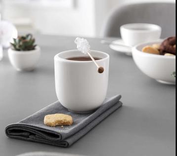 VILLEROY & BOCH - 4 x NewMoon koffiebekers 390 ml - NIEUW