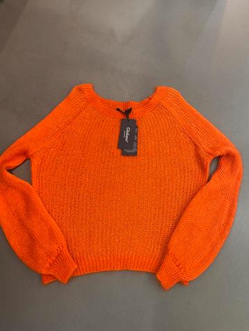 Giuliano pull taille uniek oranje - Nieuw met prijs beschikbaar voor biedingen
