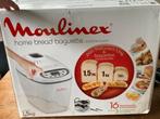 Moulinex OW6101, Elektronische apparatuur, Broodbakmachines, Zo goed als nieuw, 1200 tot 1600 gram deeg, Kijkvenster, Ophalen