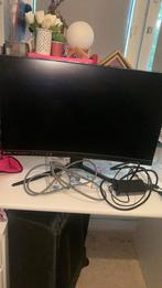 MSi 144Hz optisch gebogen scherm uit de G24-serie, Computers en Software, Monitoren, Ophalen of Verzenden, Zo goed als nieuw, Gaming