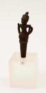 Antiek Birmaans tegengewicht voor tatoeagenaalden 19e eeuw, Antiek en Kunst, Ophalen of Verzenden