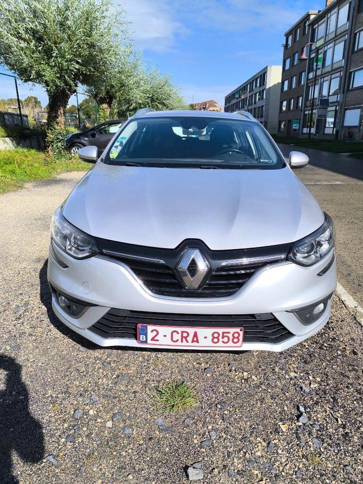 Renault Megan lV 2018 1.5 dci, Automatic, Auto's, Renault, Particulier, Mégane, Diesel, Euro 6, Break, 5 deurs, Automaat, Zilver of Grijs
