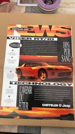 Folder Chrysler en Jeep 1994, Boeken, Ophalen of Verzenden