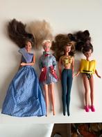Lot Barbie X4 Vintage 1966 - 1993, Verzamelen, Poppen, Ophalen of Verzenden, Gebruikt, Pop, Levensecht of Reborn