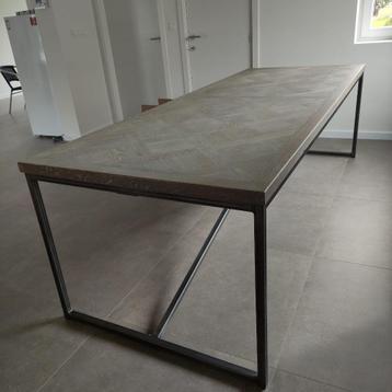 KOOPJE - Nieuwe eiken eettafel Annecy – 260 x 100 cm beschikbaar voor biedingen