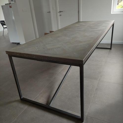 KOOPJE - Nieuwe eiken eettafel Annecy – 260 x 100 cm, Huis en Inrichting, Tafels | Eettafels, Nieuw, 100 tot 150 cm, 200 cm of meer