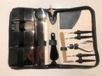 Trousse de voyage pour manucure et toilette, Enlèvement ou Envoi, Comme neuf, Noir, Homme ou Femme
