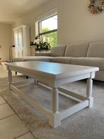 Massief eiken salontafel, Huis en Inrichting, Tafels | Salontafels, Ophalen, Zo goed als nieuw