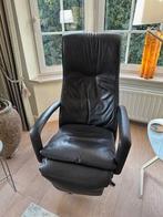 Relaxzetel leder, Huis en Inrichting, Zetels | Zetels, Ophalen, Gebruikt, Eenpersoons, Modern en comfi