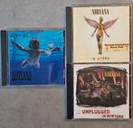 Nirvana lot 3 CD's Nevermind, In Utero en Unplugged New York, Cd's en Dvd's, Ophalen of Verzenden