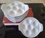 6 escargotbordjes, Ophalen, Nieuw, Bord(en), Effen