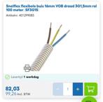 Elektra kabel, Doe-het-zelf en Bouw, Elektriciteit en Kabels, Nieuw, Kabel of Snoer, Ophalen