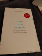 Tony Crabbe - Nooit meer te druk, Boeken, Ophalen of Verzenden, Zo goed als nieuw, Tony Crabbe