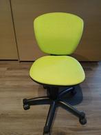 Bureaustoel, Huis en Inrichting, Bureaustoelen, Ophalen, Zo goed als nieuw, Groen, Bureaustoel