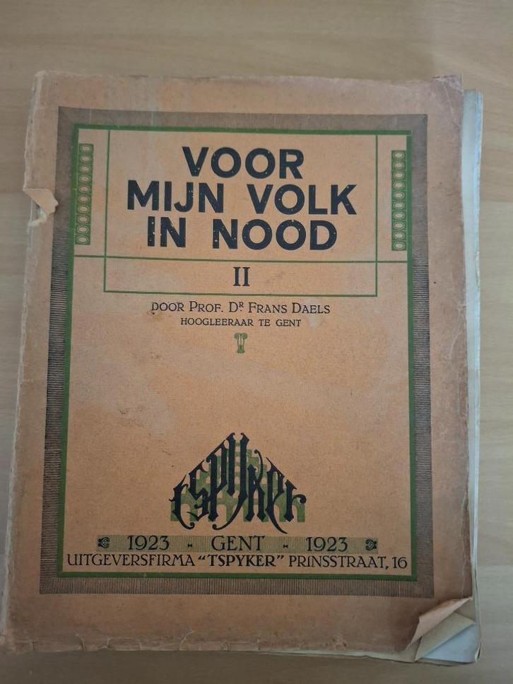 'Voor mijn volk in nood - deel II' van Frans Daels, Boeken, Politiek en Maatschappij, Gelezen, Politiek en Staatkunde, Verzenden