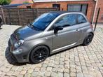 Abarth 595 Pista/2017/64.000km/1.4 cc benz./14.990€, Auto's, Stof, Zwart, Cabriolet, Bedrijf