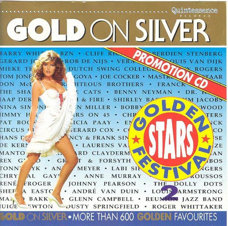 CD * GOLDEN STARS FESTIVAL - Vol. 2, Cd's en Dvd's, Cd's | Pop, Zo goed als nieuw, 1980 tot 2000, Ophalen of Verzenden