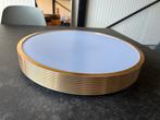 Moderne LED plafondlamp Lucide Malin – goud/wit – Ø39cm, Ophalen, Zo goed als nieuw