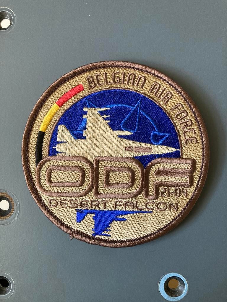 Belgian Air Force 349Sqn Operation Desert Falcon 21-04 F16, Collections, Aviation, Enlèvement ou Envoi