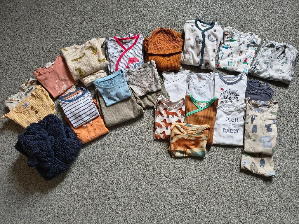 Babykleding maat 68 (29 stuks), Ophalen, Zo goed als nieuw, Maat 68
