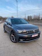 Volkswagen Tiguan R Line 7 pièces, Autos, Cuir, Argent ou Gris, Euro 6, 7 places