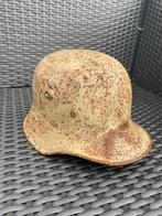 Casque allemand 1916 avec dommages de guerre, Enlèvement ou Envoi