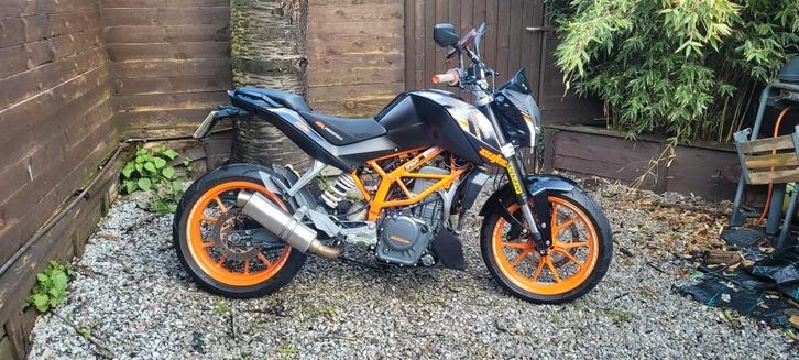 KTM Duke 390 A2–Très propre–Entretien fait–Prête à rouler, Motos, Motos | KTM, Particulier, Naked bike, 12 à 35 kW, 1 cylindre