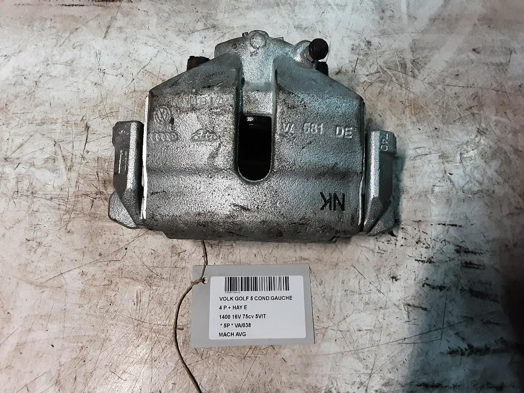 ETRIER DE FREIN AVANT GAUCHE Volkswagen Golf V (1K1), Autos : Pièces & Accessoires, Freins & Transmission, Volkswagen, Utilisé