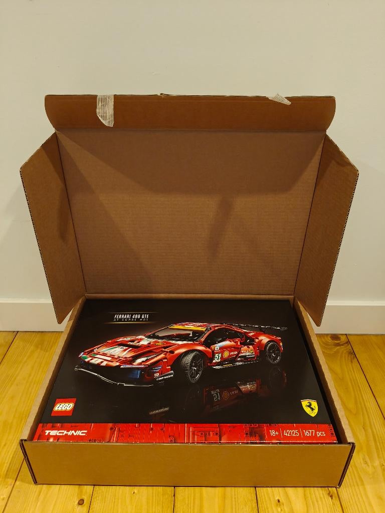 Lego 42125: Ferrari 488 GTE 'AF Corse #51', Ophalen, Lego, Nieuw, Technic