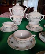 Vintage art déco koffie- of theeservies Massé & Surget, Ophalen of Verzenden