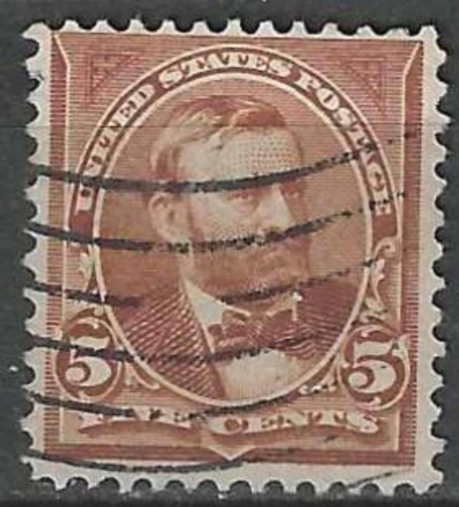 États-Unis 1895 - Yvert 114 - Ulysse S. Grant (ST), Envoi, Affranchi