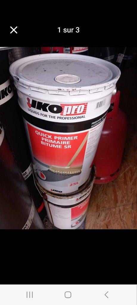 25L primaire vloeibare teer, Ophalen