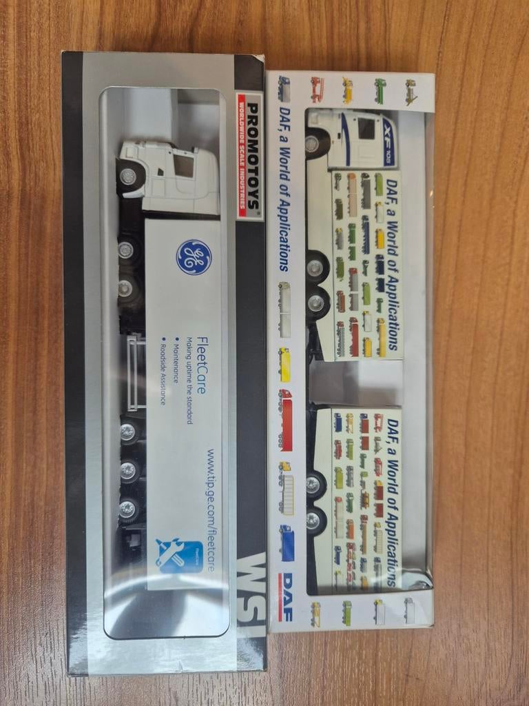 Wsi 1/87 vrachtwagens, Ophalen